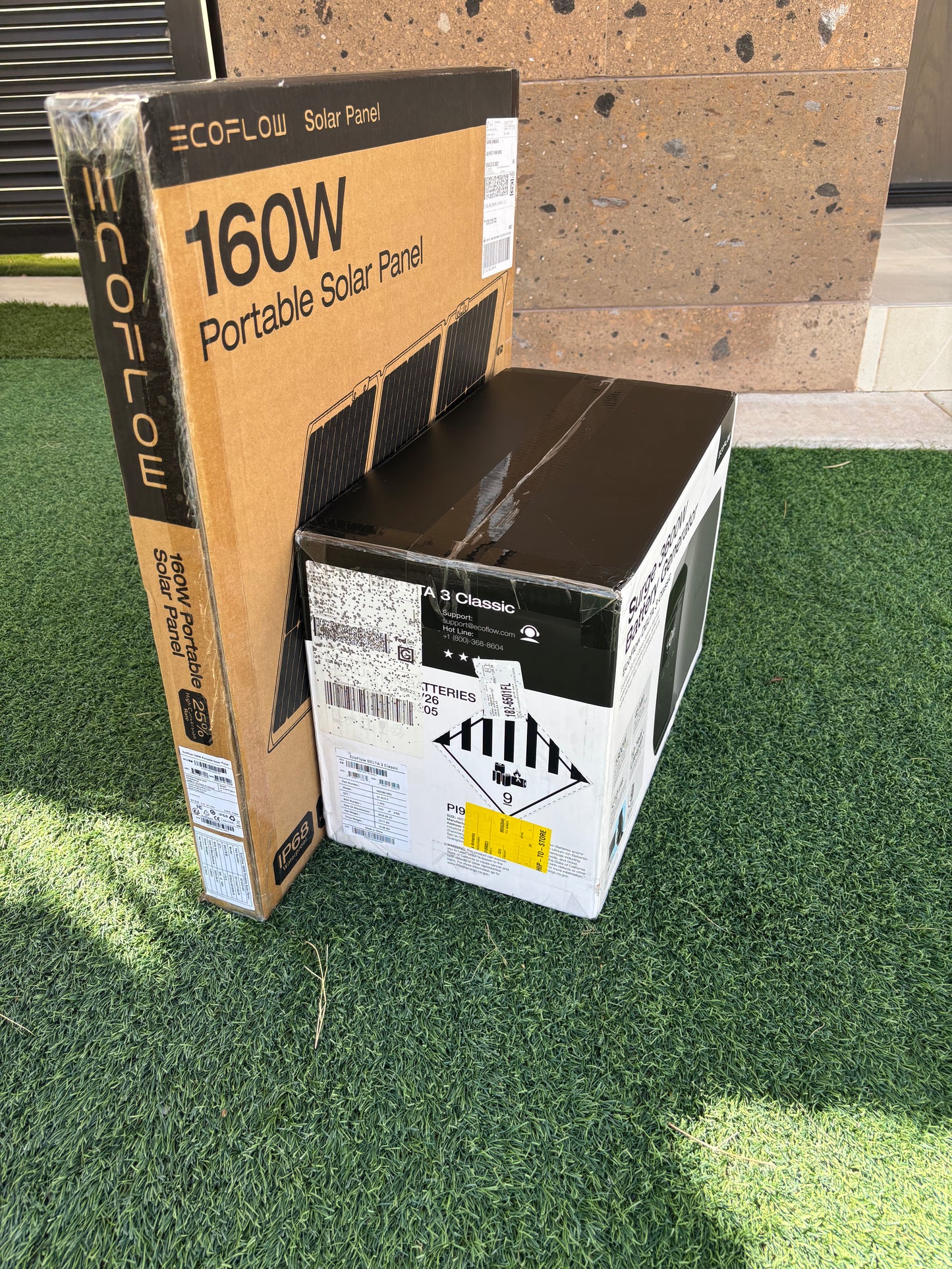 Ecoflow Delta 3 Classic con panel solar 160w
