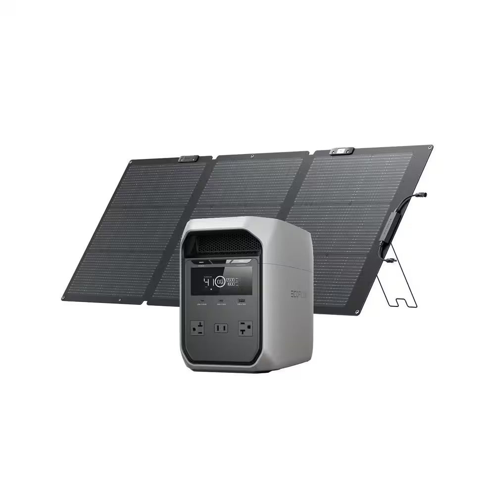 Ecoflow Delta 3 Classic con panel solar 160w