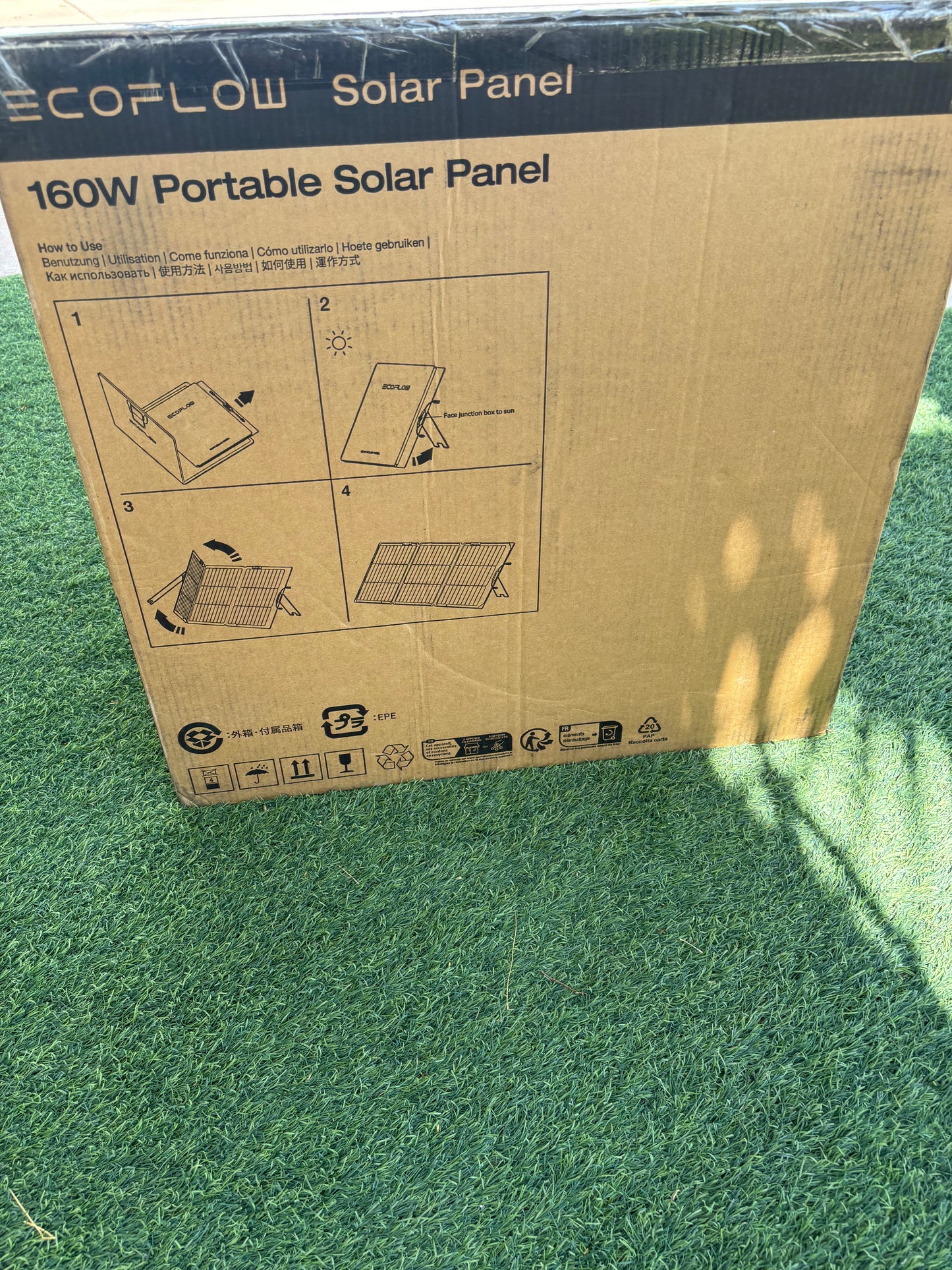 Ecoflow Delta 3 Classic con panel solar 160w